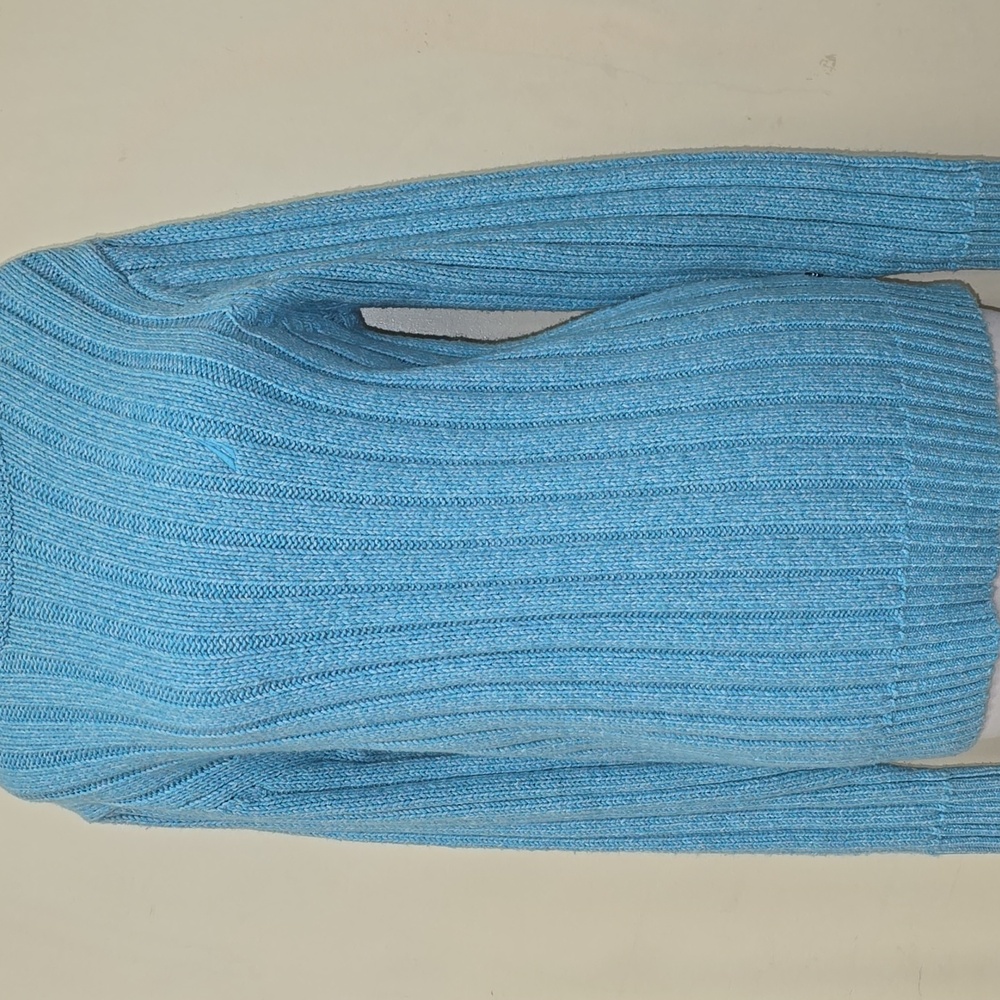 Nautica, Size M, Aqua Knit Sweater